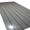 solid color of slotted melamine mdf board